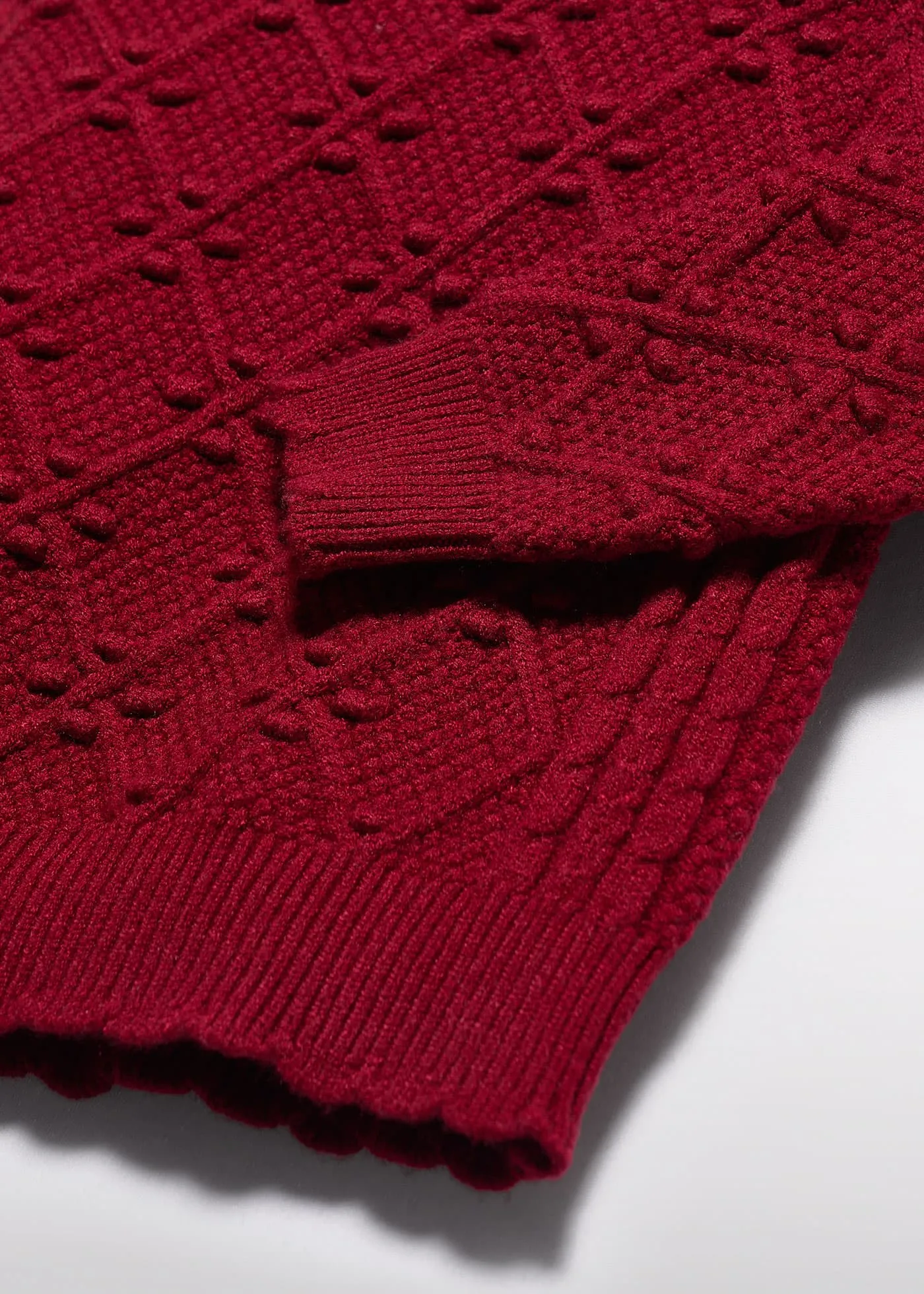 Abel & Lula Sweater in Red