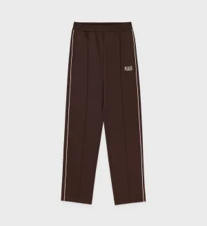 Action Logo Track Pants - Cocoa/Milk