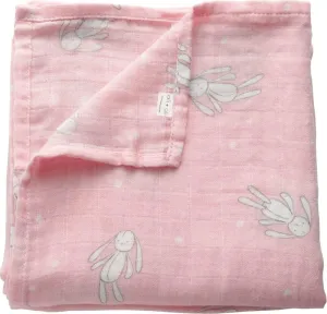 Ali   Oli Muslin Swaddle Blanket Rag Doll Bunny