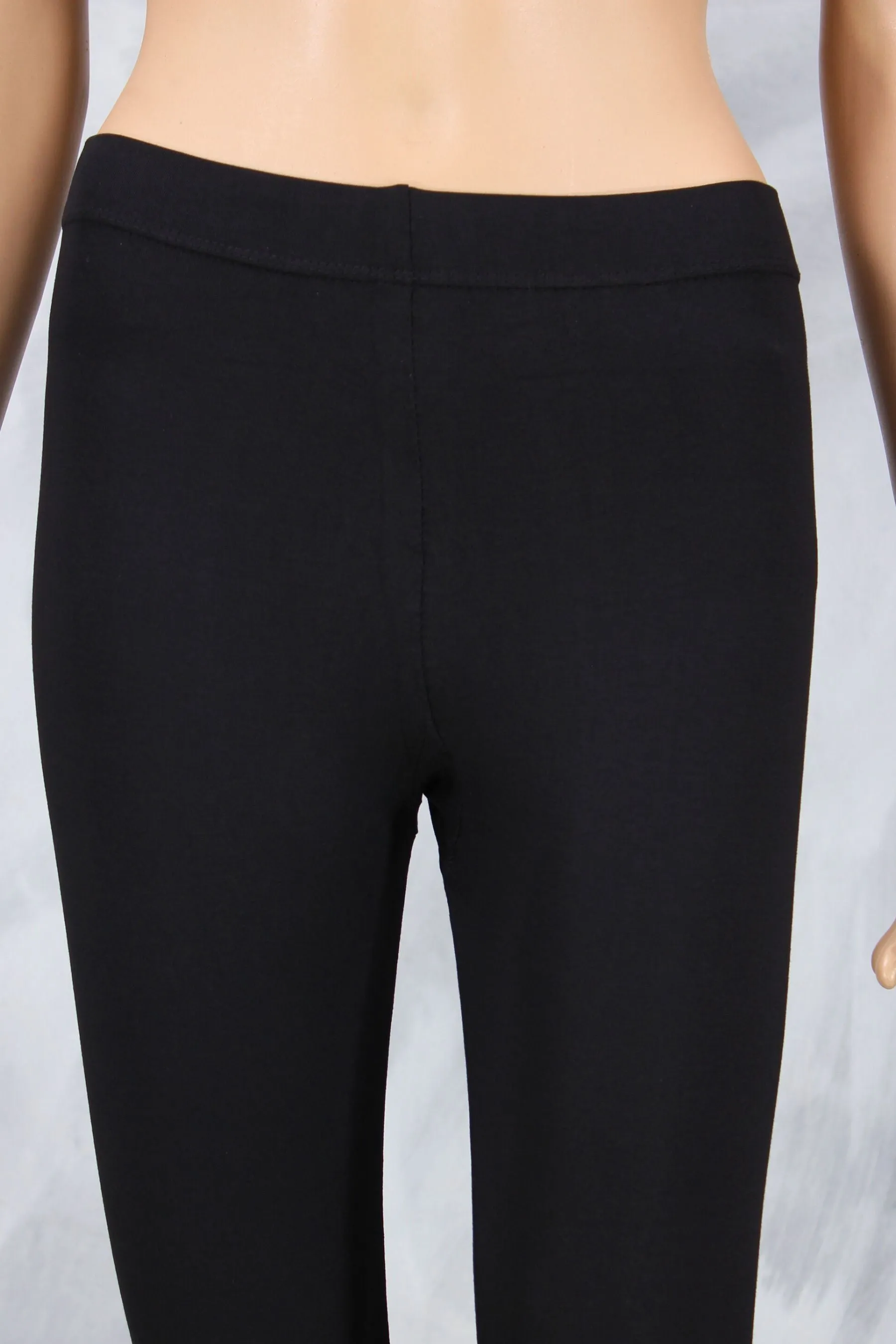 Ankle-Length 4-Way Lycra Leggings with Comfortable Waistband