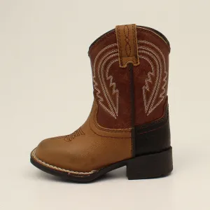 Ariat Evan Style Lil Stompers Toddler Brown Boots