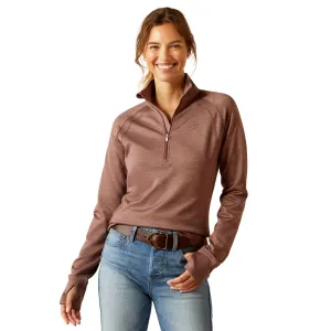 Ariat Wms Tek Team 1/2 Zip Sweatshirt Twilight Mauve