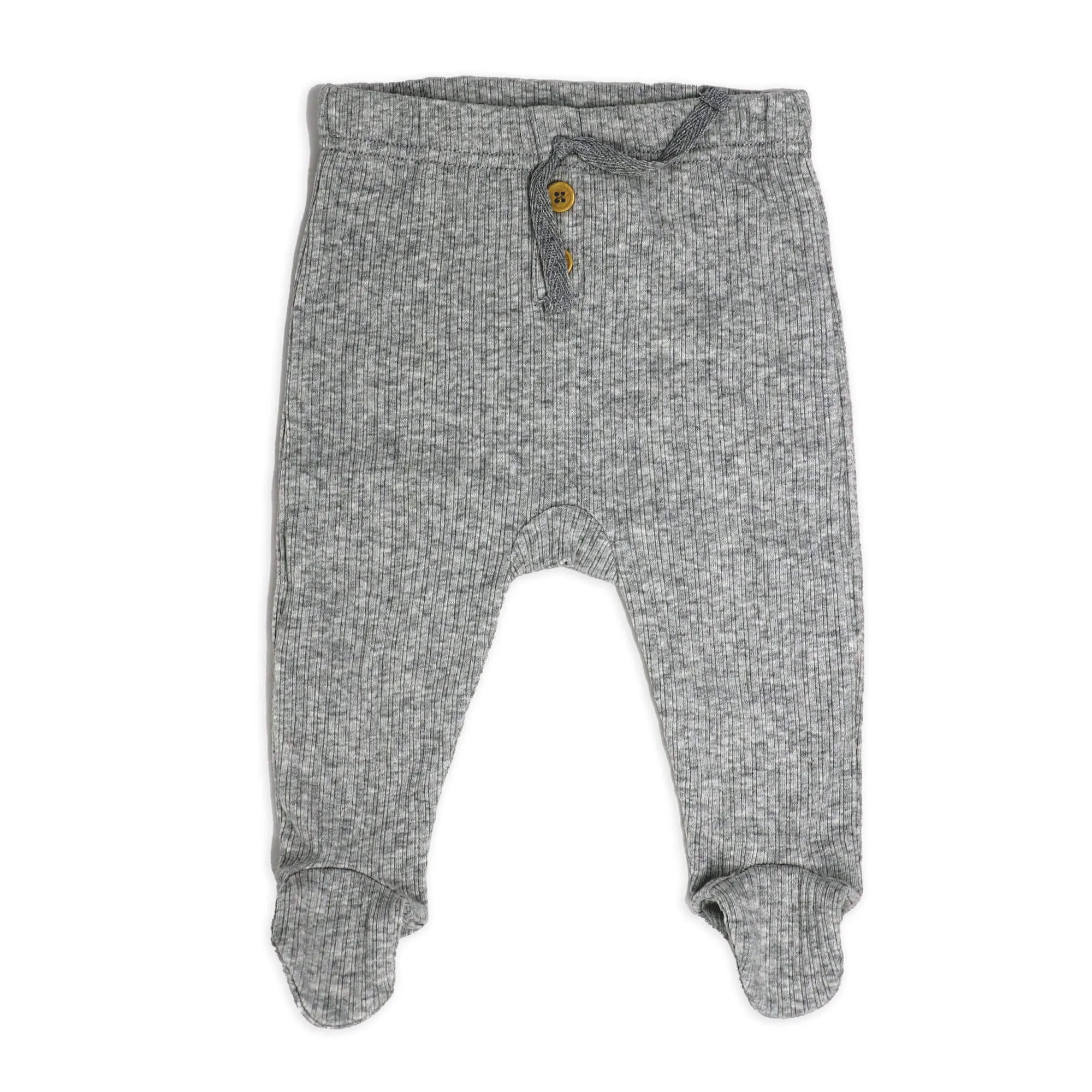 Baby Boy's Jogger Set with Hat - Grey Stripes