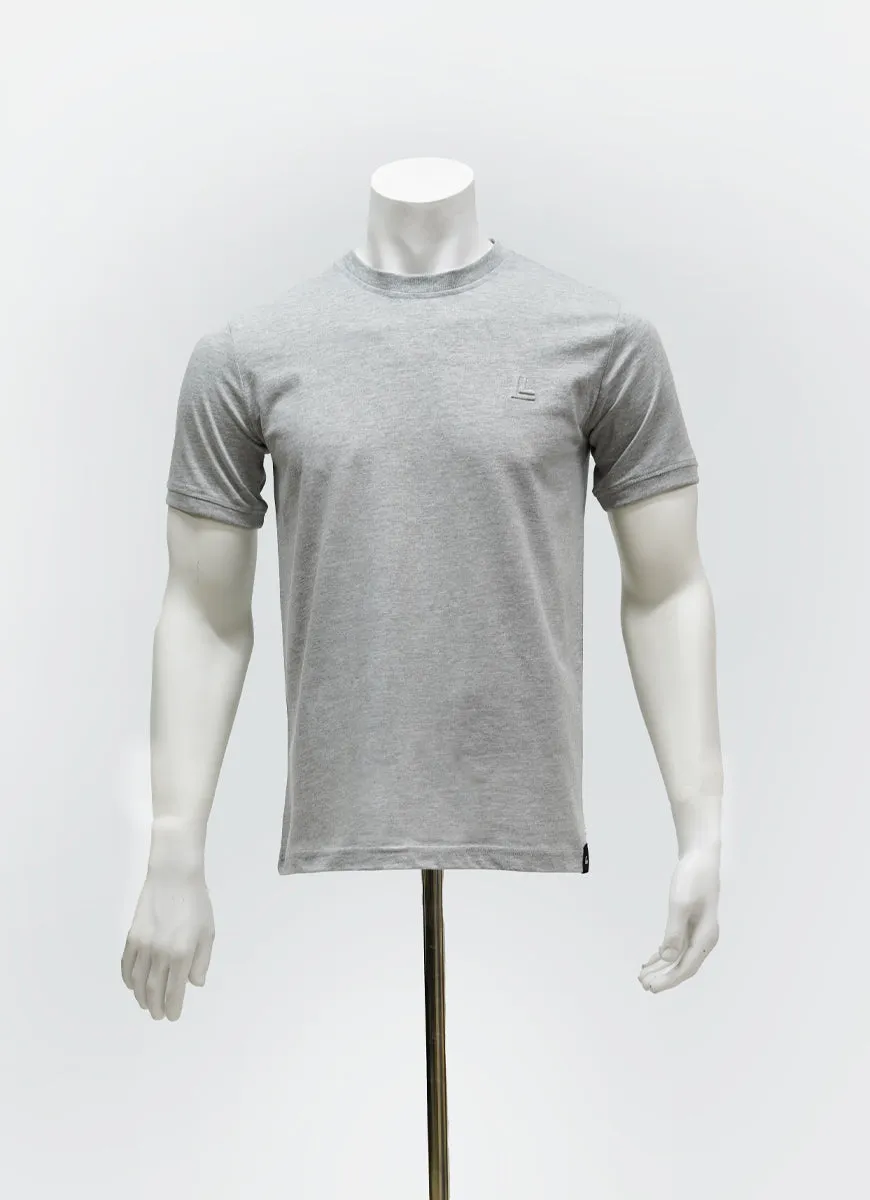 Basic Tee - Basic Tee Gray Plain