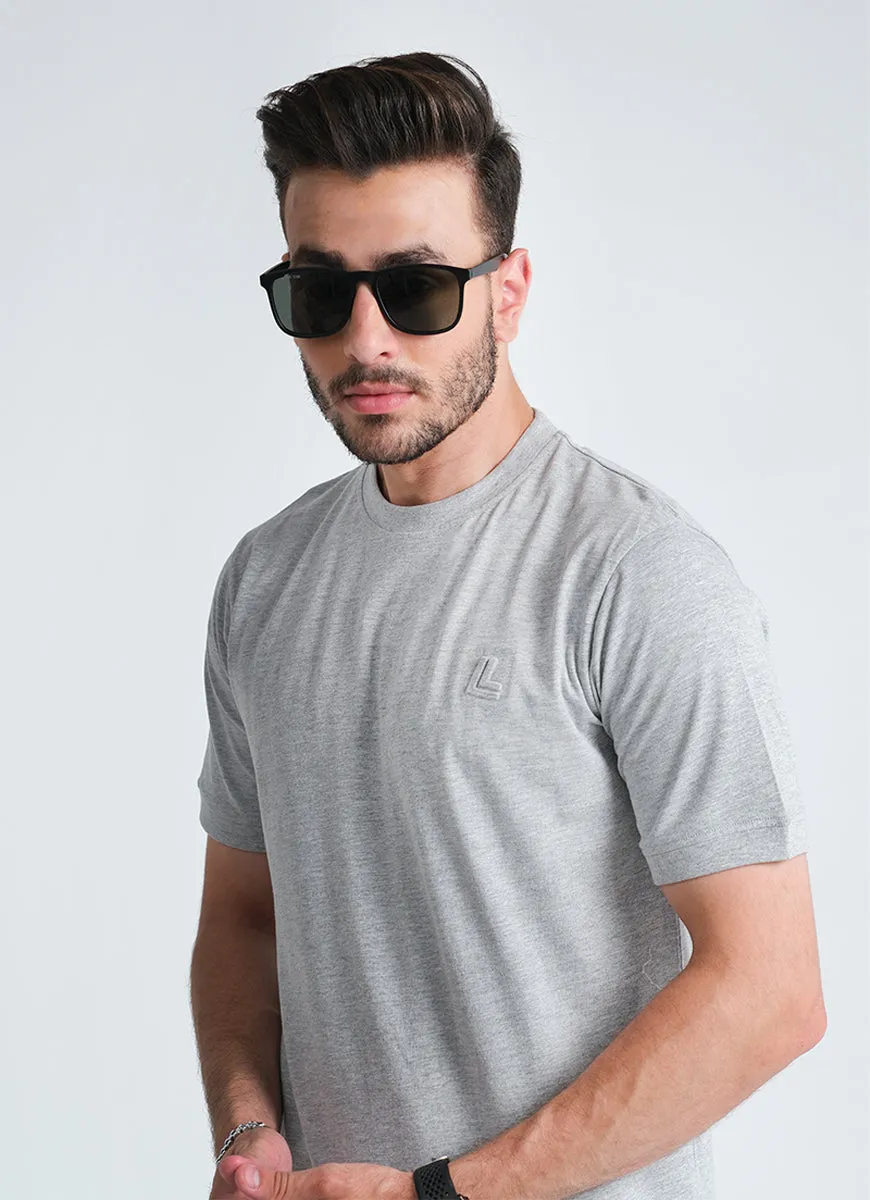 Basic Tee - Basic Tee Gray Plain