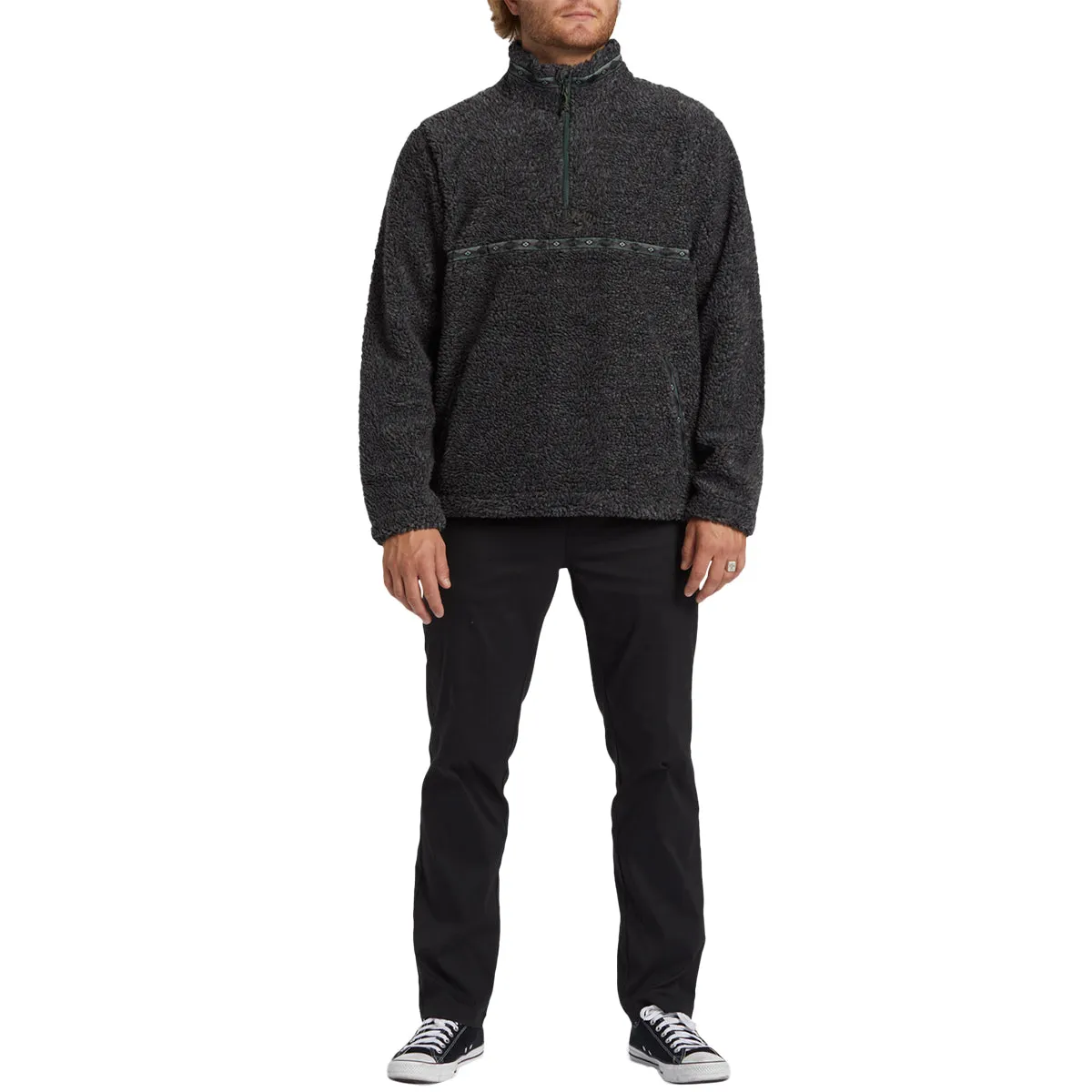 Billabong Boundary Tombstone Half-Zip Fleece Pullover Sweatshirt