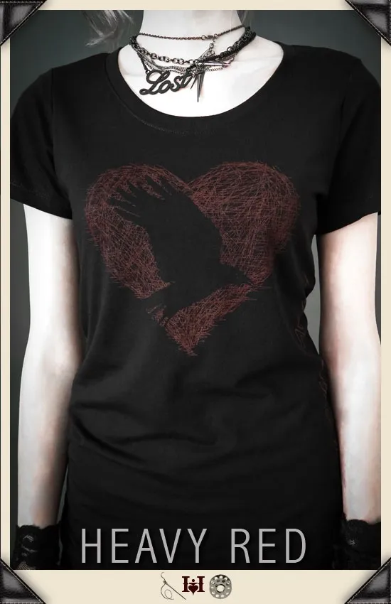 Blackened Heart Art T-Shirt