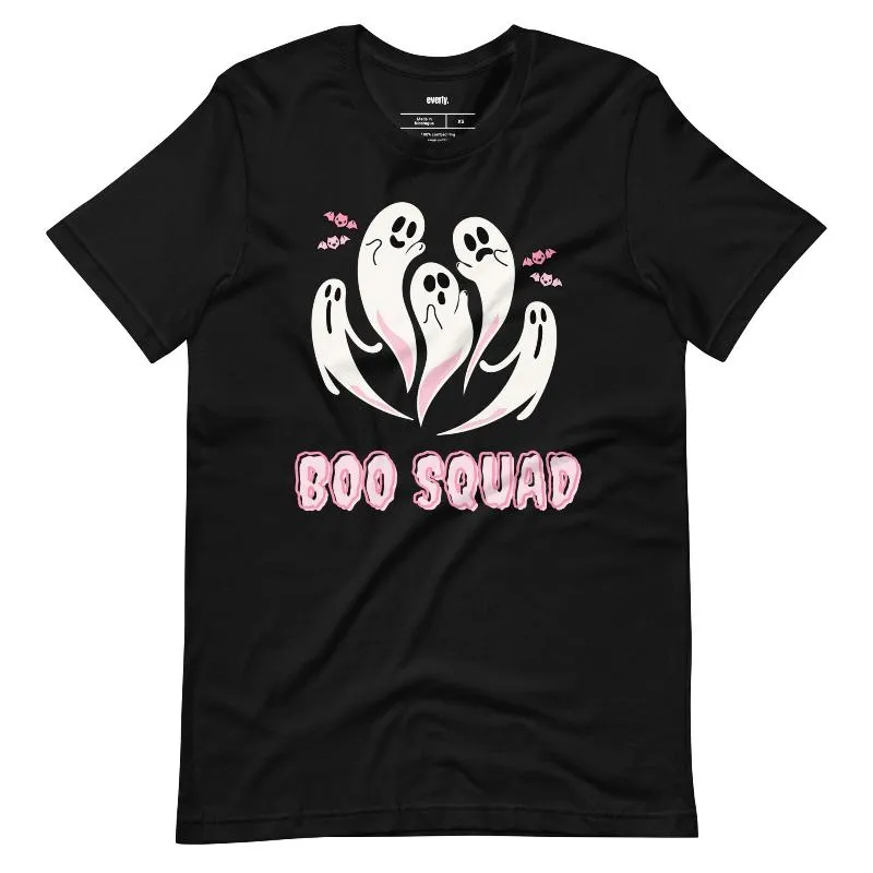 Boo Squad Halloween Design PNG Download