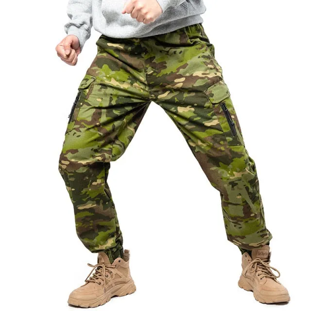 Brand Men Fashion Streetwear Cargo Pants