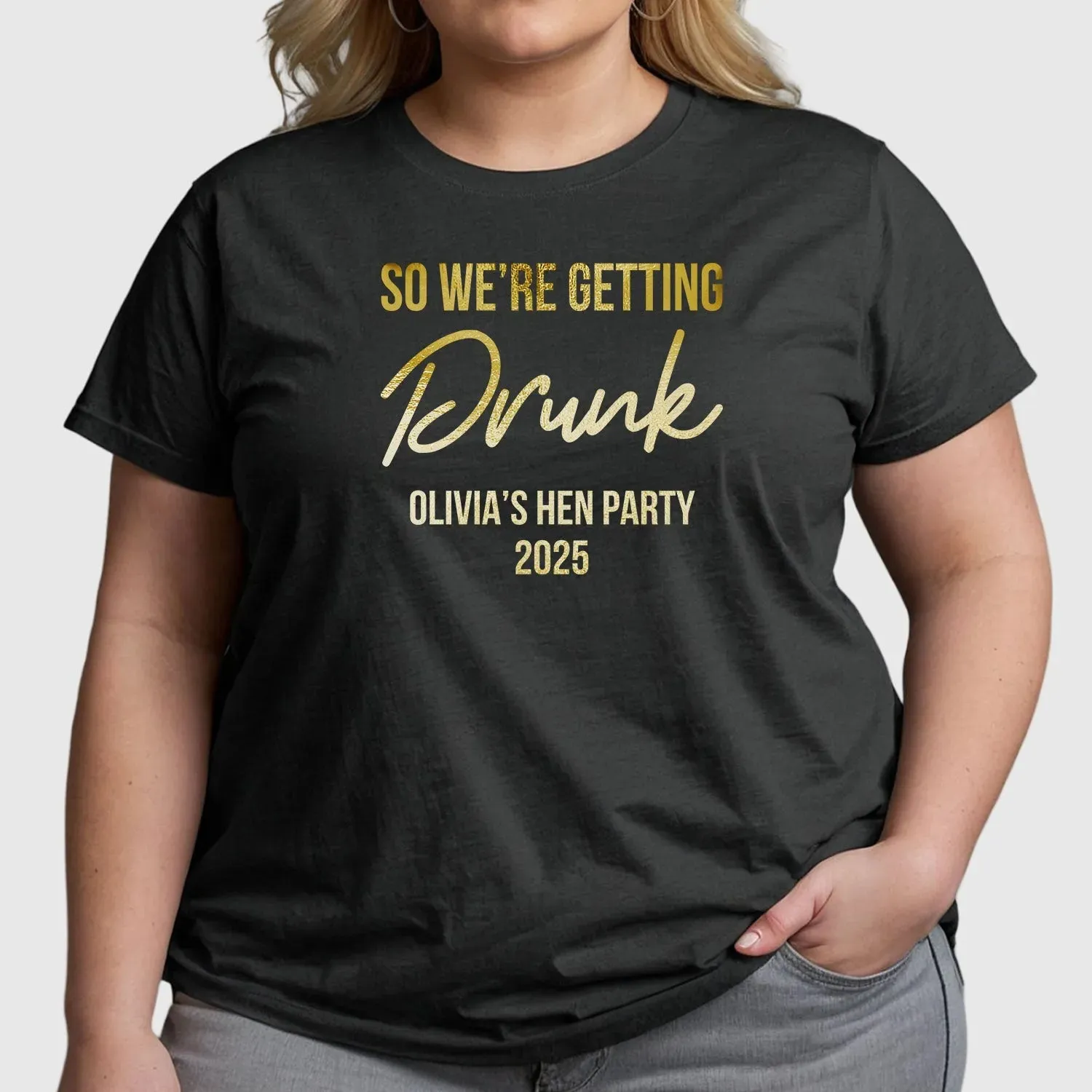 Bride & Bridesmaid Hen Do T-Shirts - Wedding Party Drinking Tops