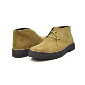 British Walkers Playboy Men's Olive Green Suede