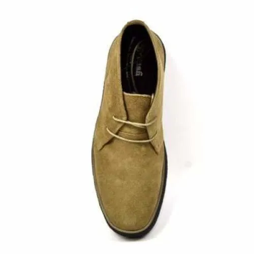 British Walkers Playboy Men's Olive Green Suede