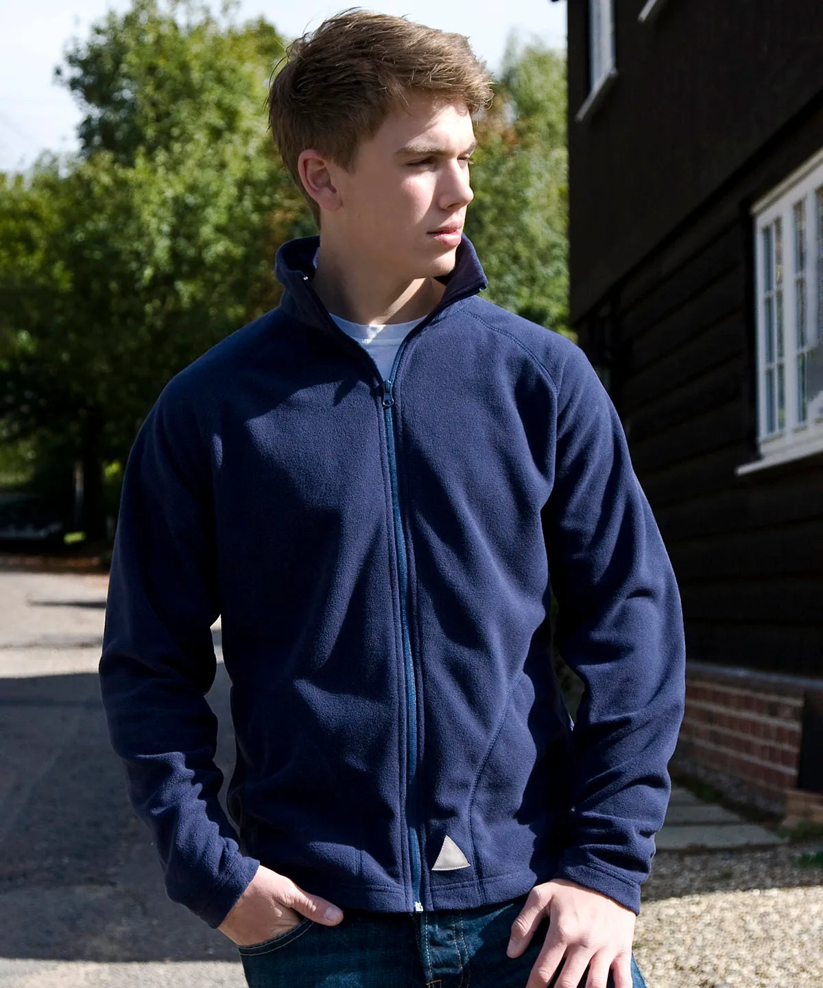 Core junior microfleece jacket | Royal