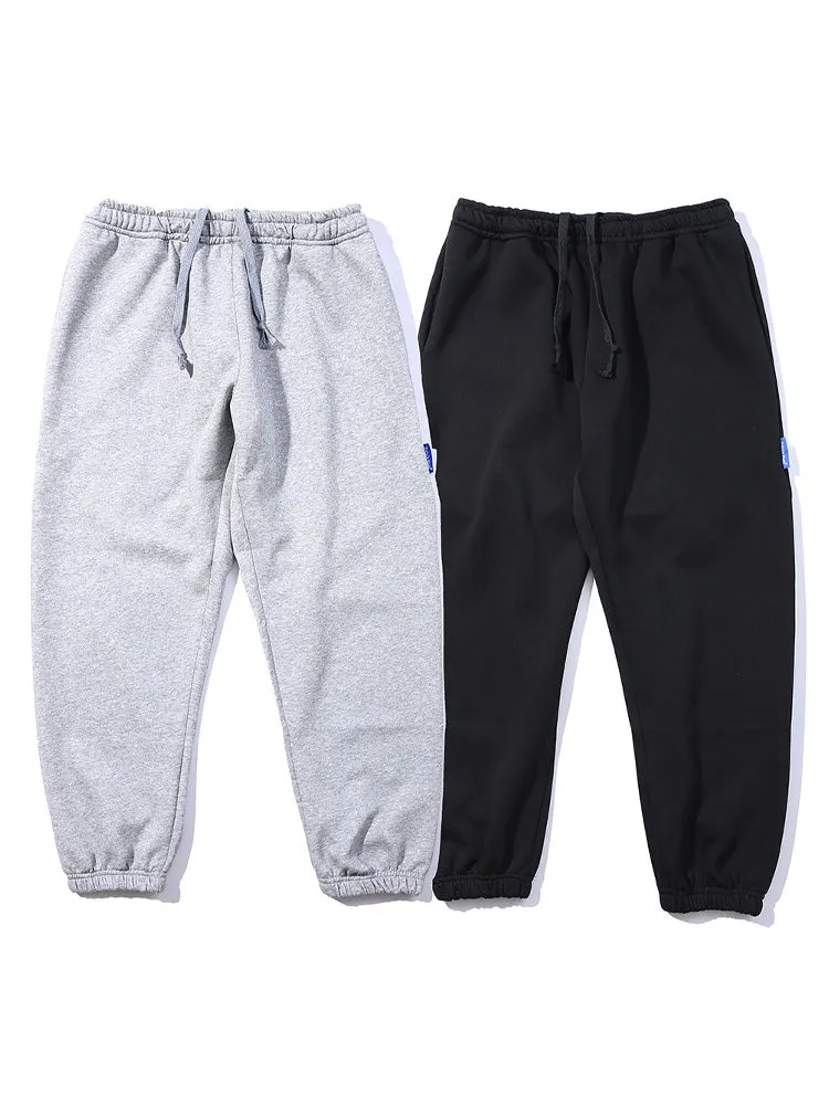 Drawstring Solid Colour Sweatpants