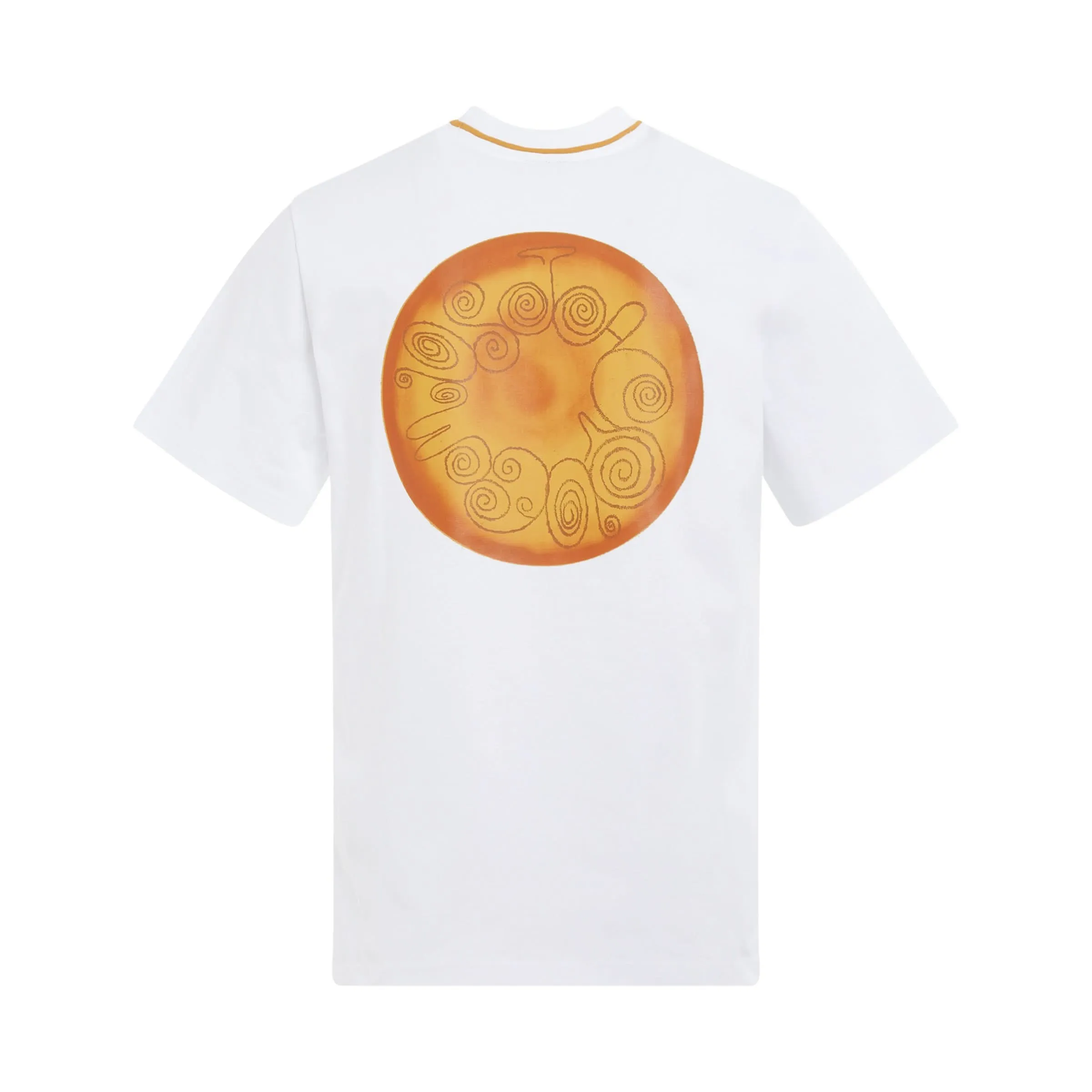 Duelo Mosiac Print T-Shirt in White