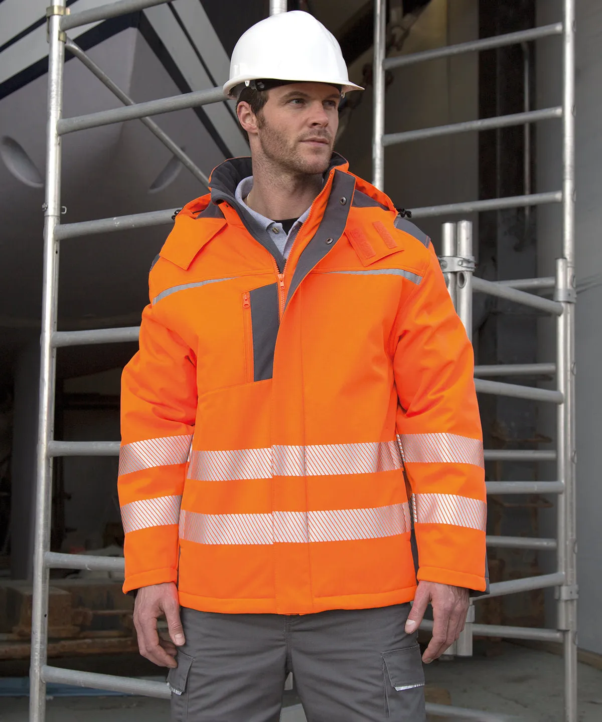 Dynamic softshell coat | Orange