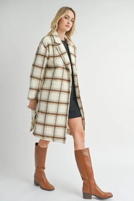 Emily Long Open Front Coat