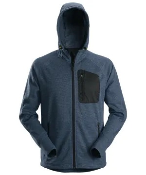 Fleece hoodie (8041) | Navy/Black