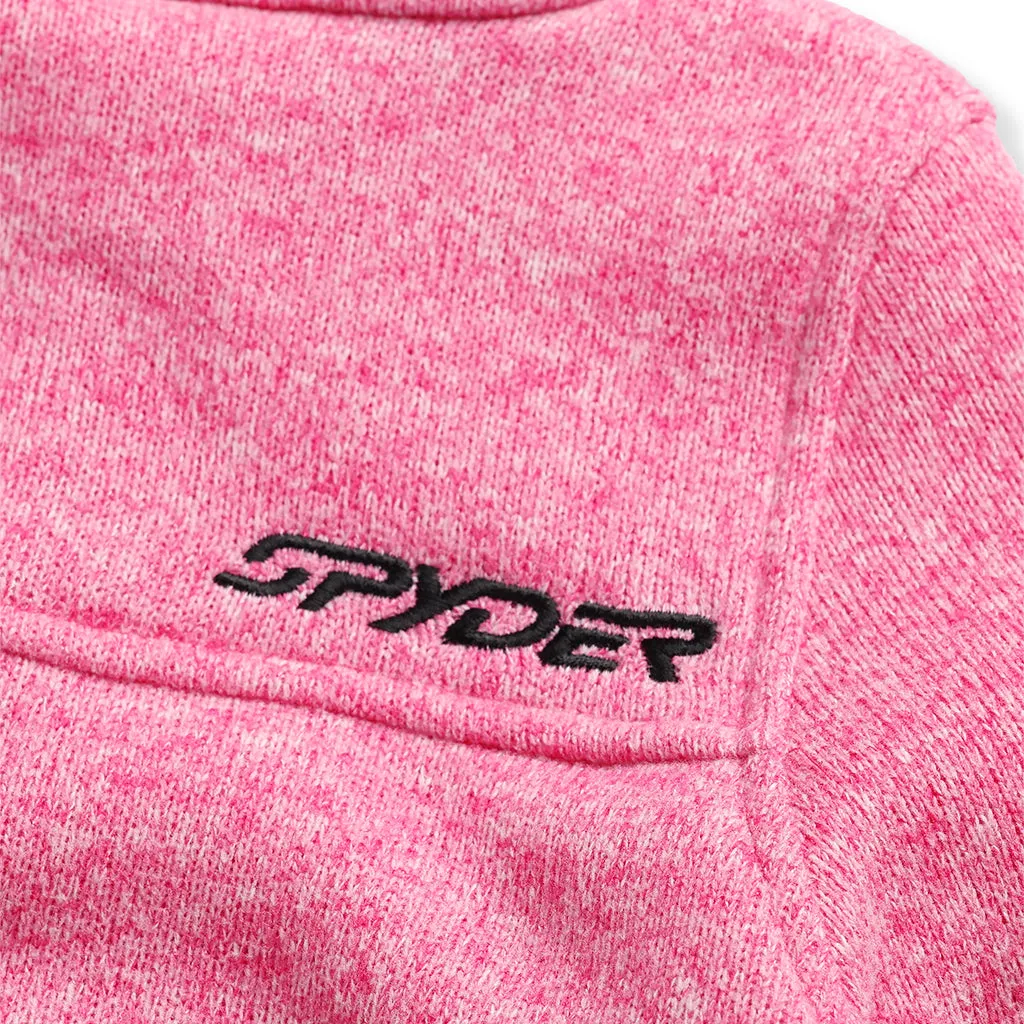 Girls Aspire Half Zip - Pink