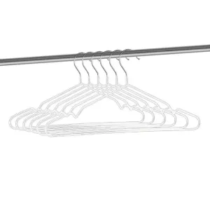 HA71536, Simpli Furnished - 10Pk Non-Slip Hangers - White