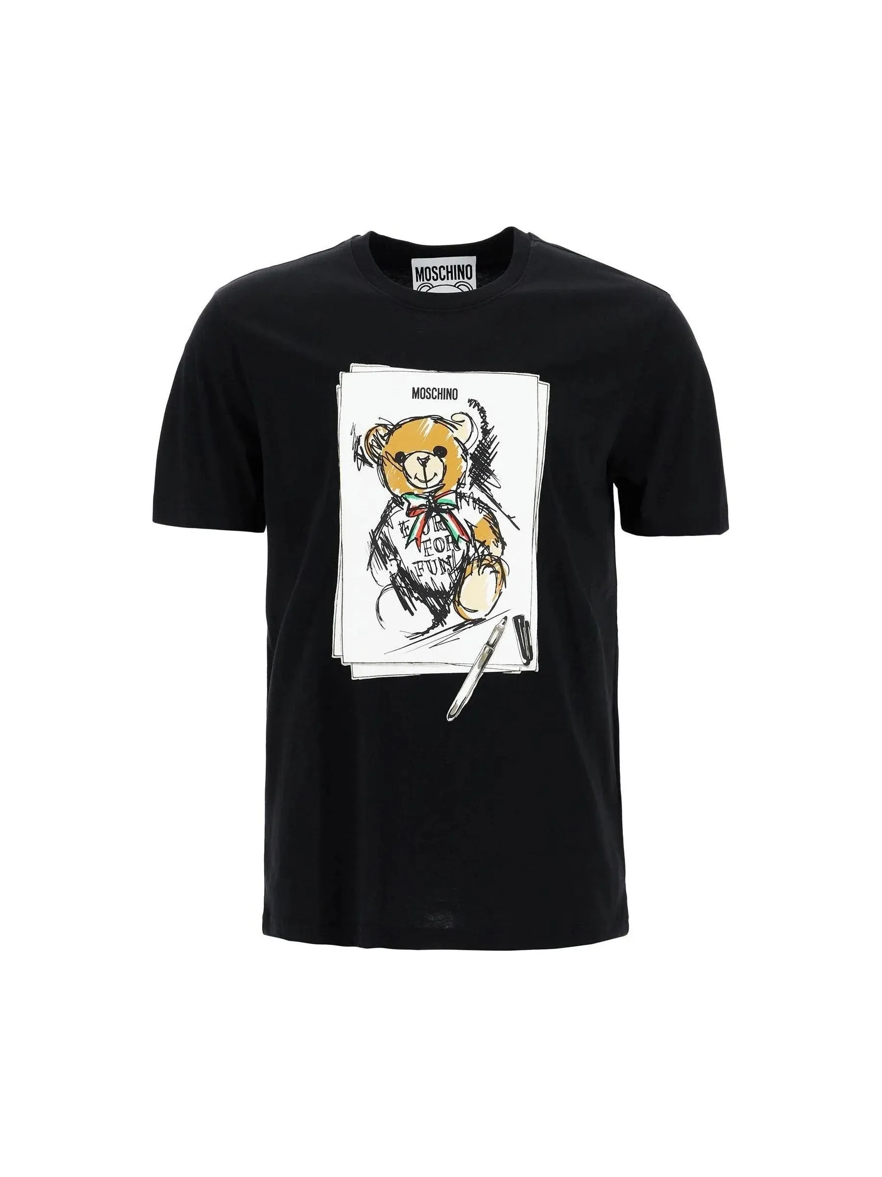 Hand-Drawn Teddy Bear Tee