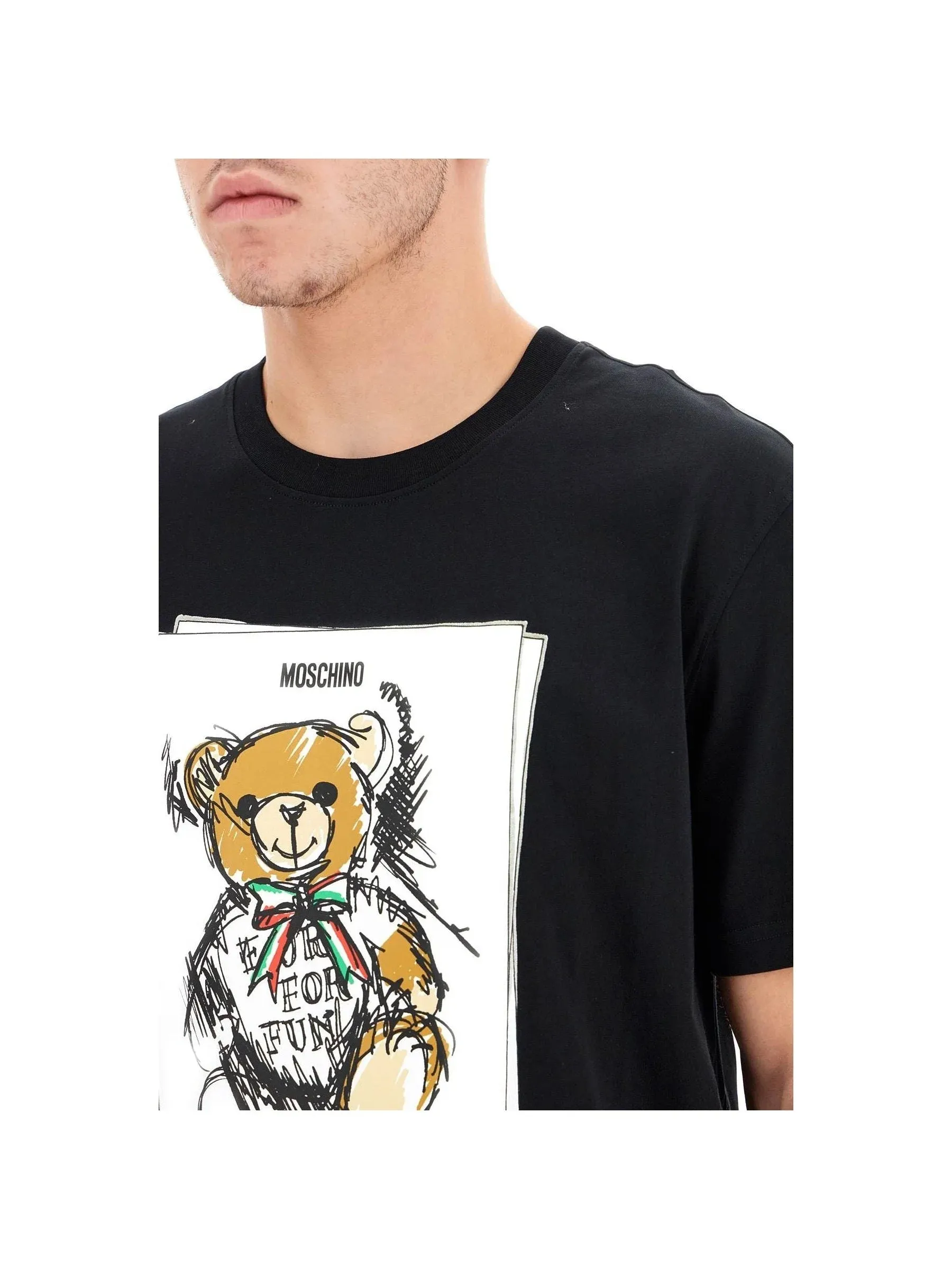 Hand-Drawn Teddy Bear Tee