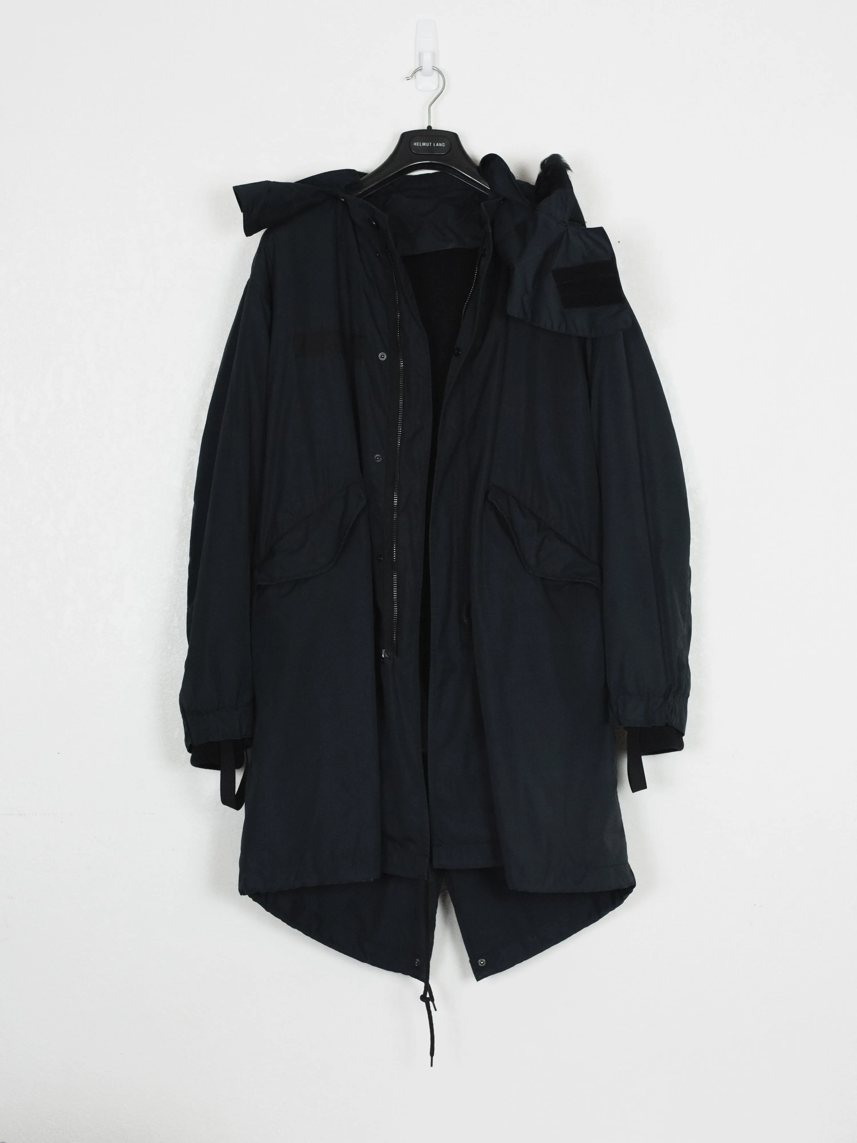 Helmut Lang AW03 Bondage Fishtail Parka