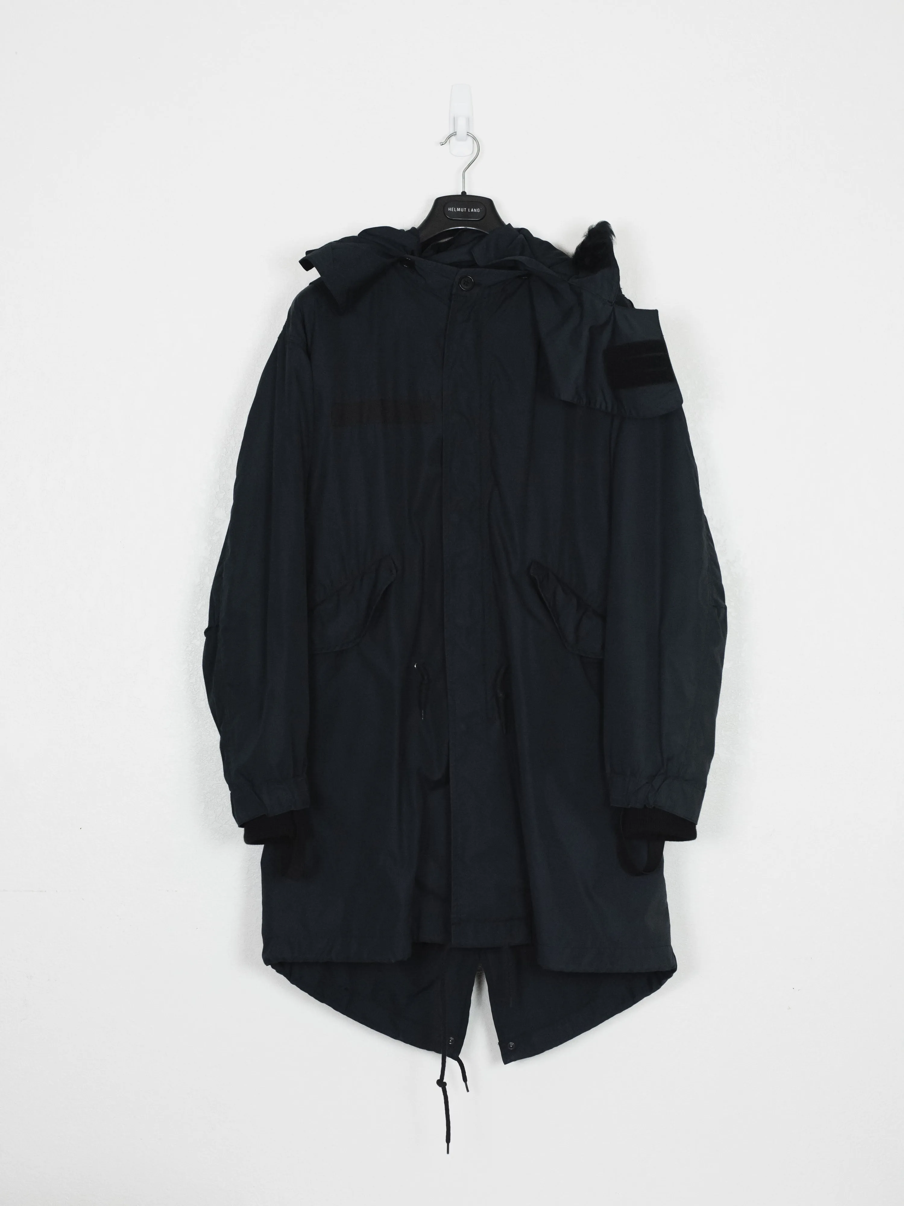 Helmut Lang AW03 Bondage Fishtail Parka