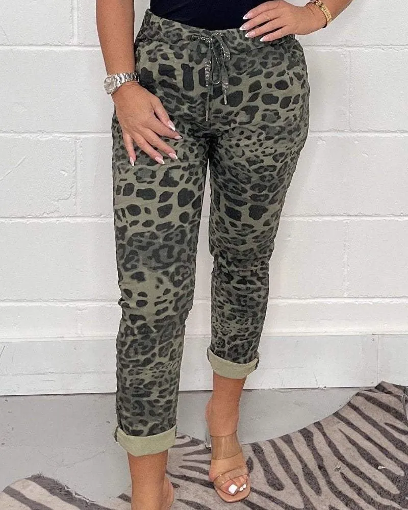 Ivyshape | Comfortable Camouflage Pants