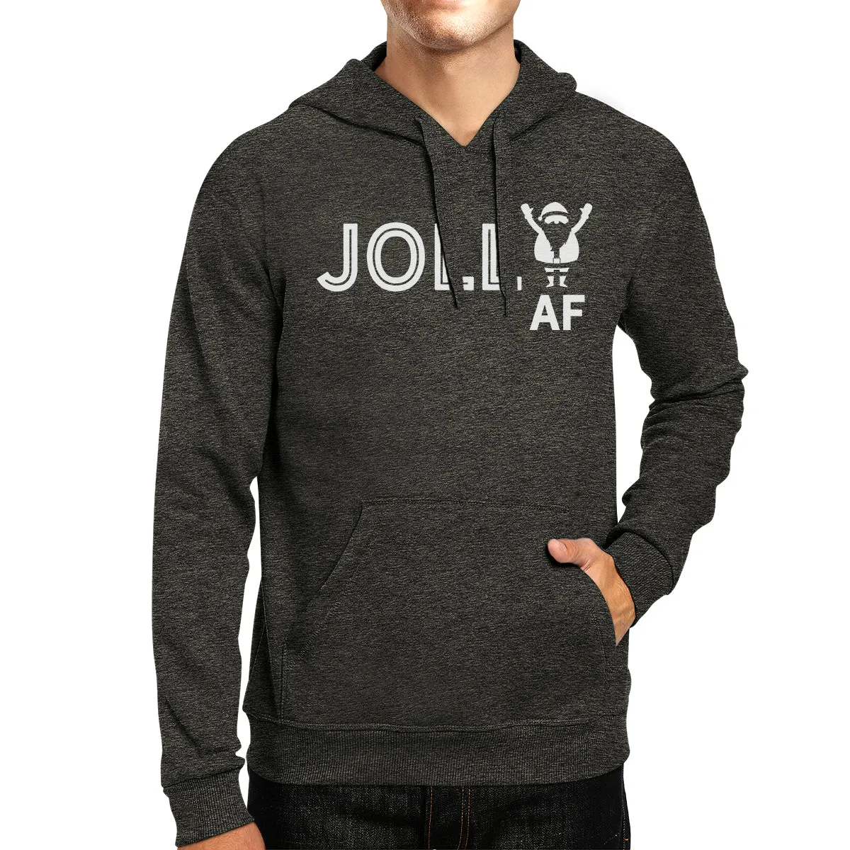 Jolly Af Dark Grey Hoodie