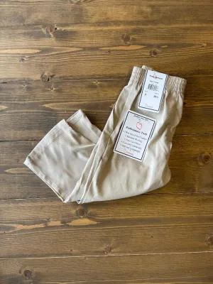 Khaki Pull-On Performance Pants - Boys