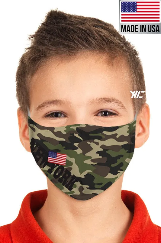 Kids NY Designed Washable Face Mask