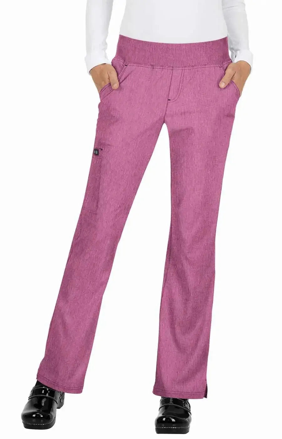 Koi Women's Laurie Pant - Heather Azalea Pink