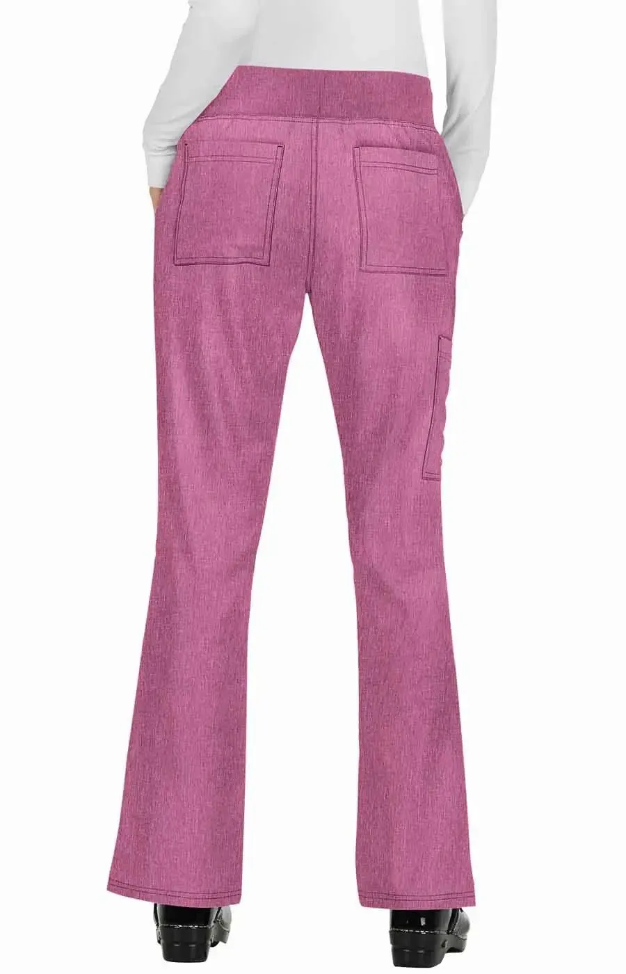 Koi Women's Laurie Pant - Heather Azalea Pink