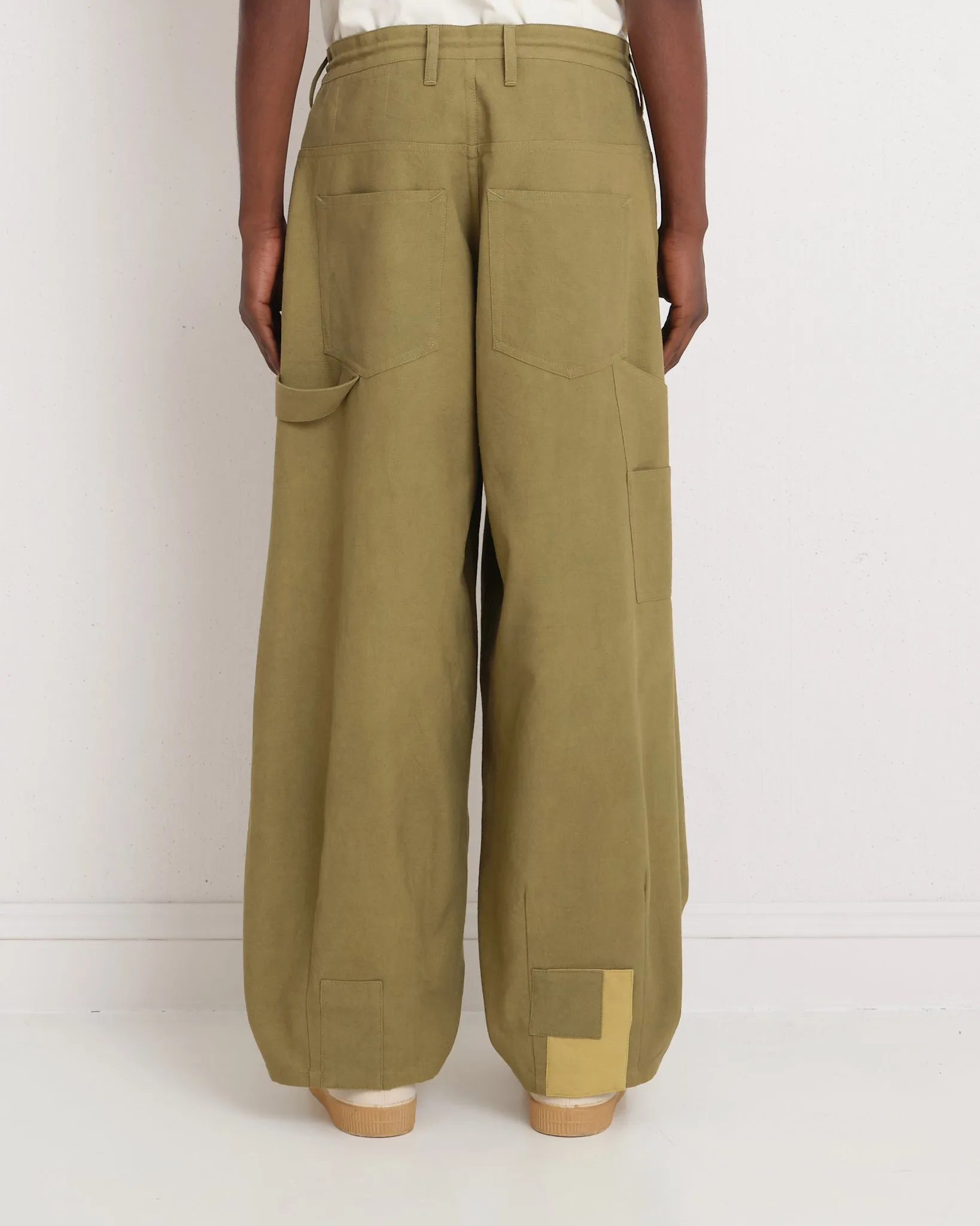 Lush Carpenter Pants - Olive Loved