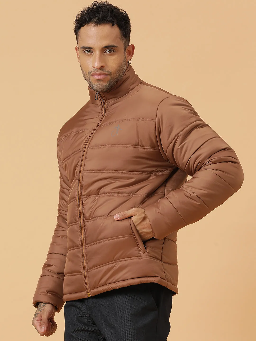 Men Recycled Bomber Jacket