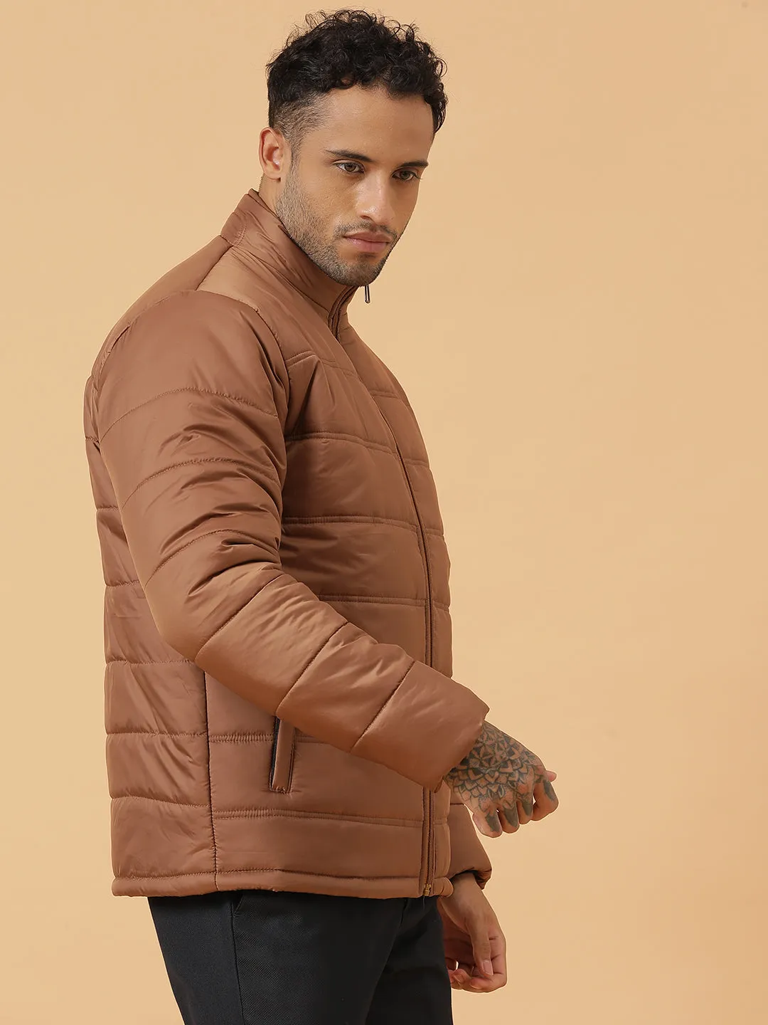 Men Recycled Bomber Jacket