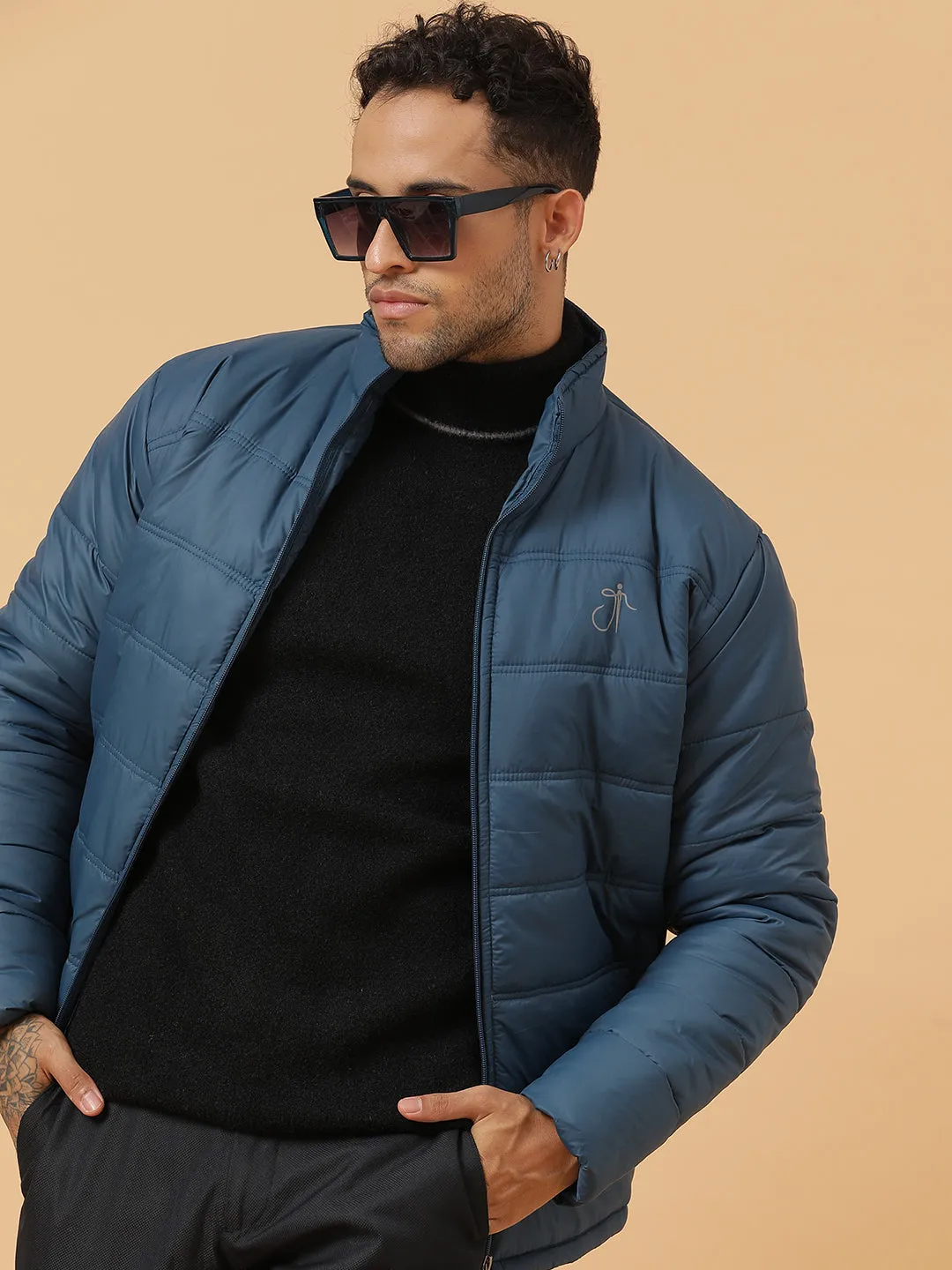 Men Recycled Bomber Jacket