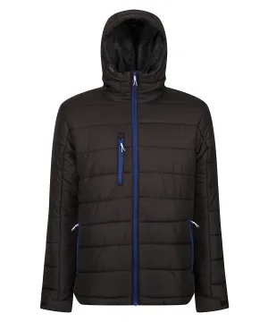 Navigate thermal hooded jacket | Black/New Royal