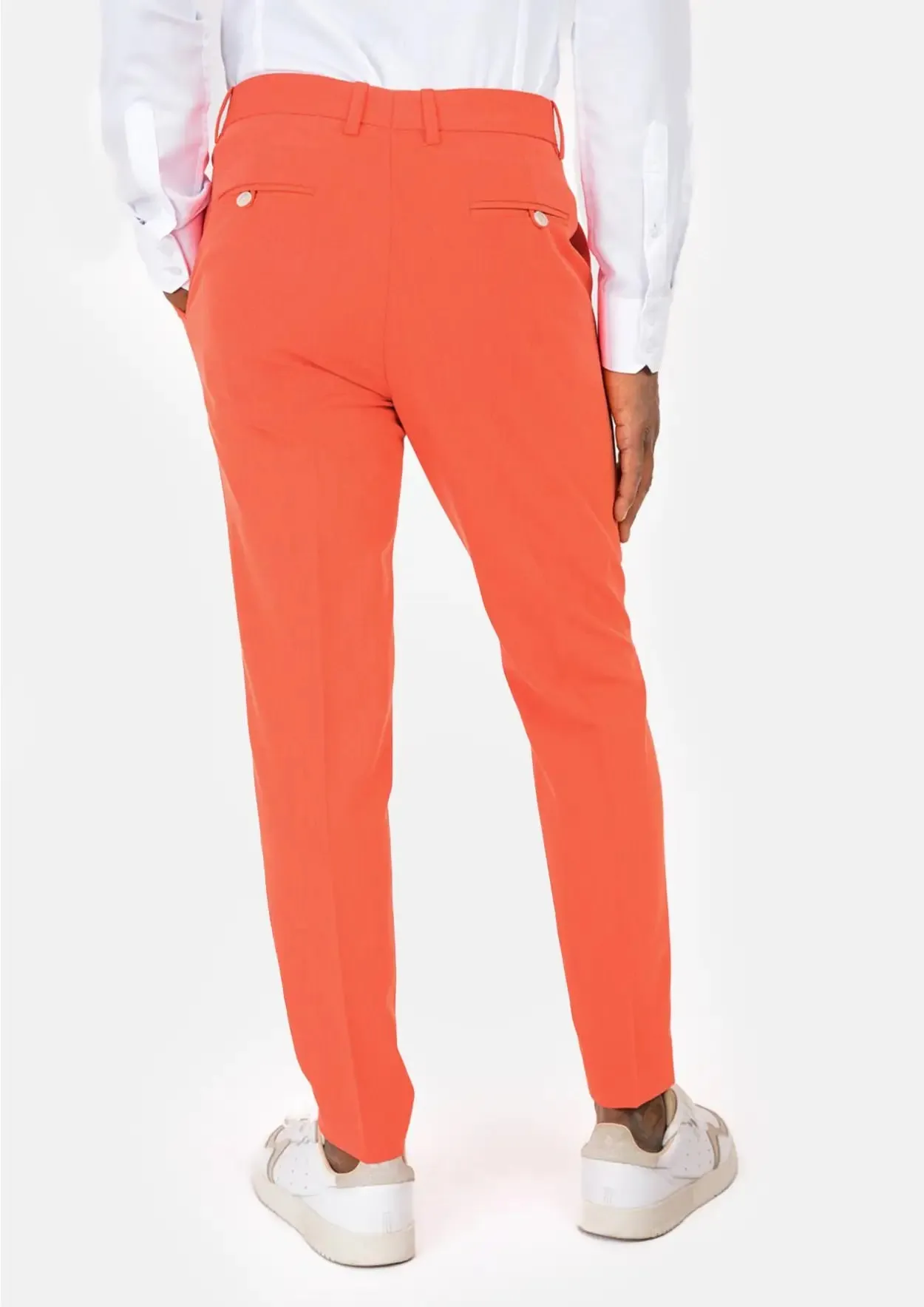 Orange Stretch Pants