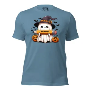 Personalized Halloween Ghost Teacher Shirt