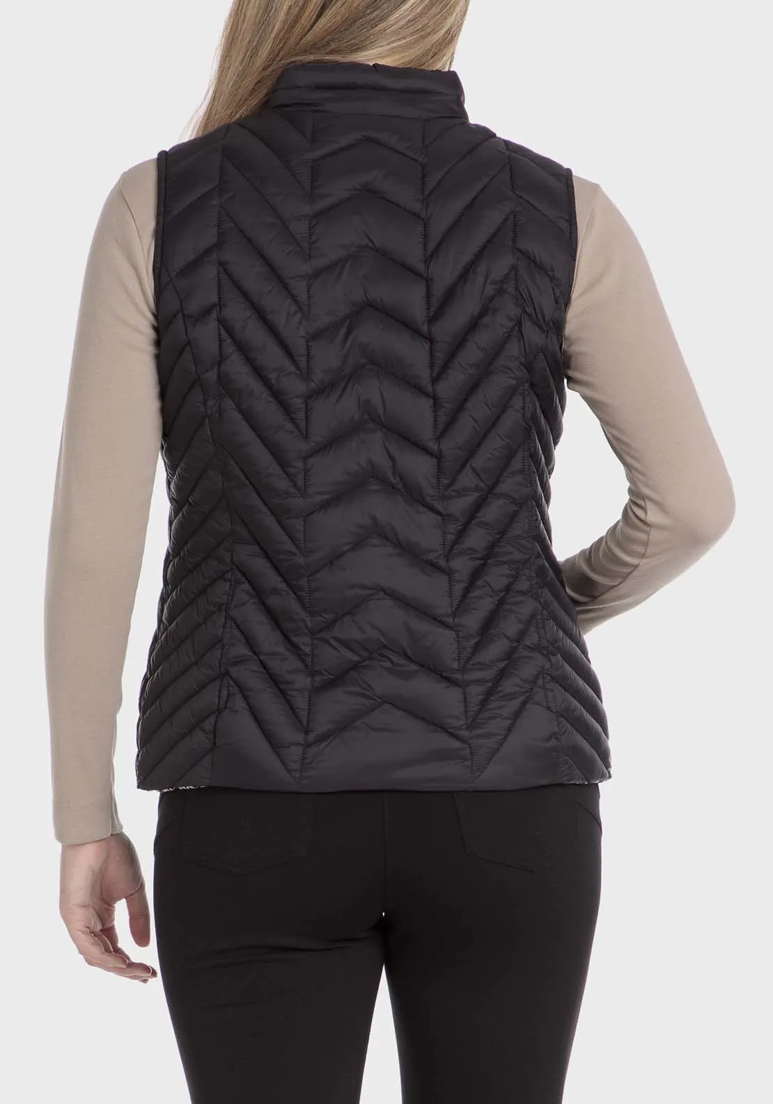 Reversible Waistcoat - Black