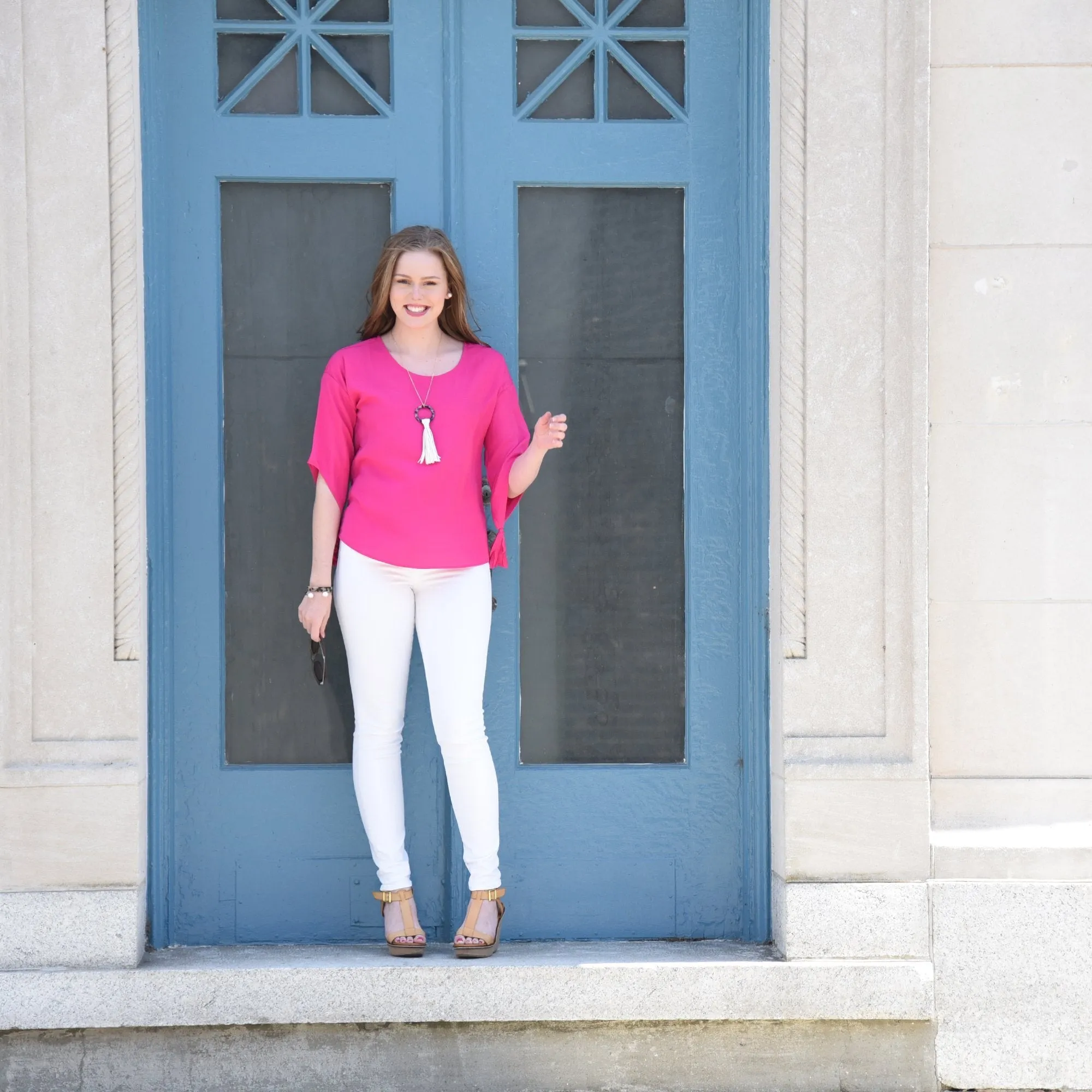 Tassel Sleeve Shirt