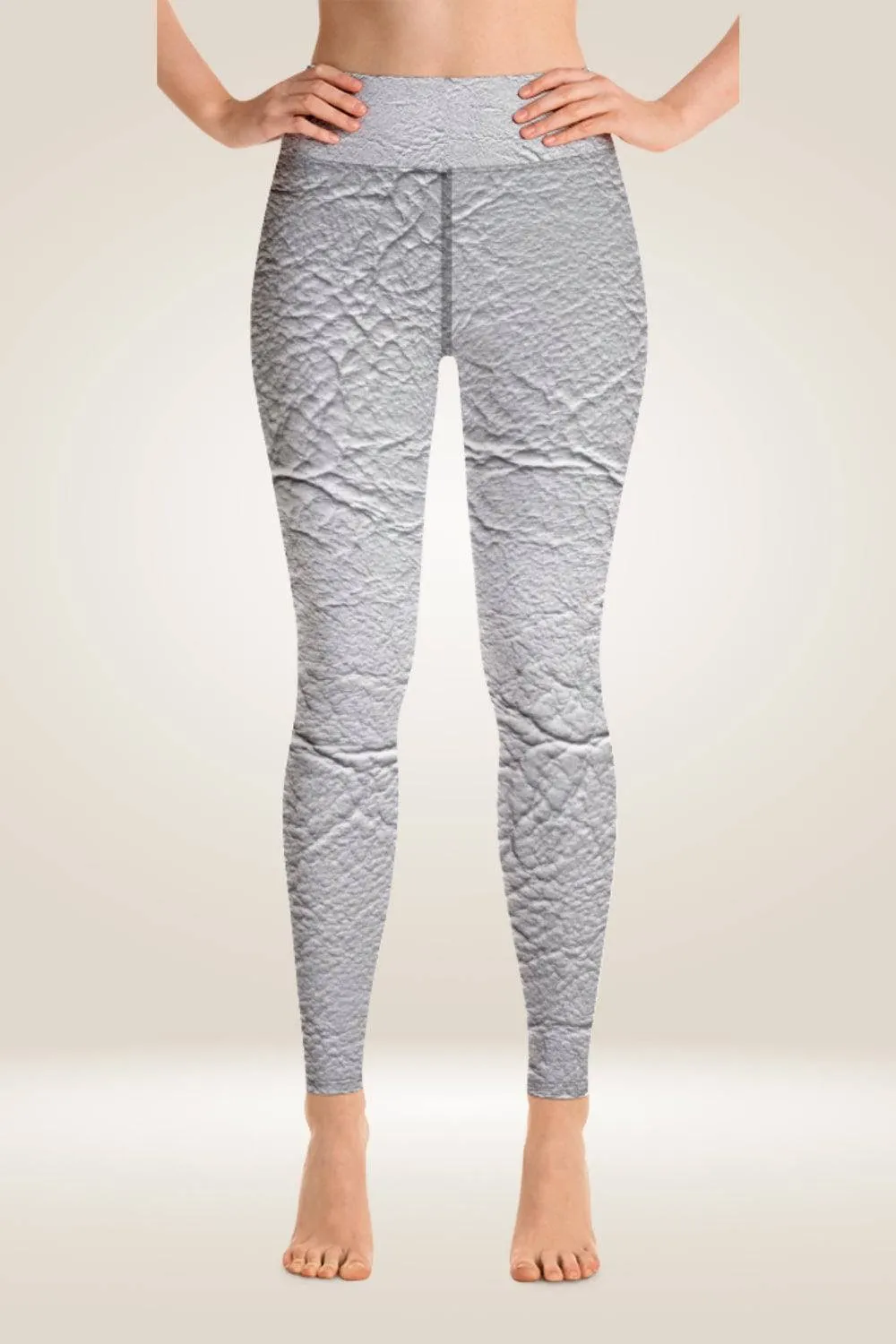 TGC Boutique Gray Faux Leather Leggings