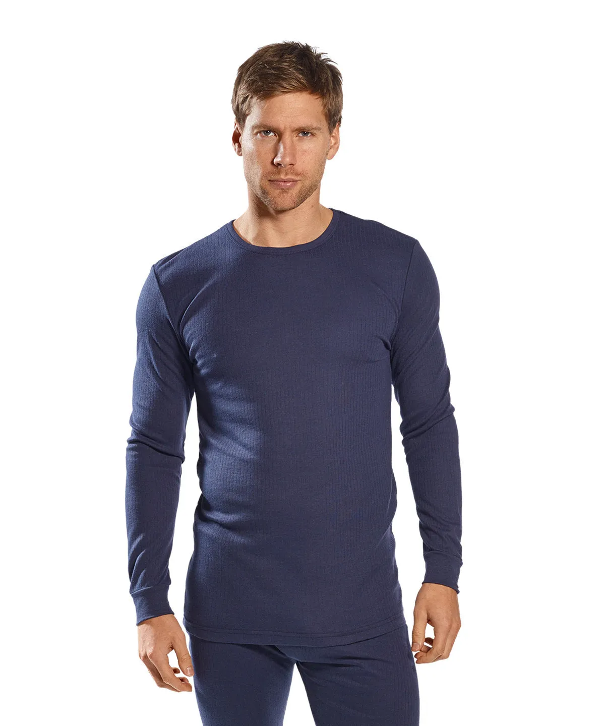 Thermal t-shirt long sleeved (B123) | Navy