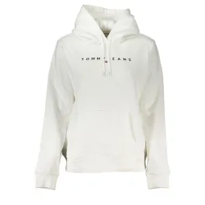 Tommy Hilfiger White Cotton Women Sweatshirt