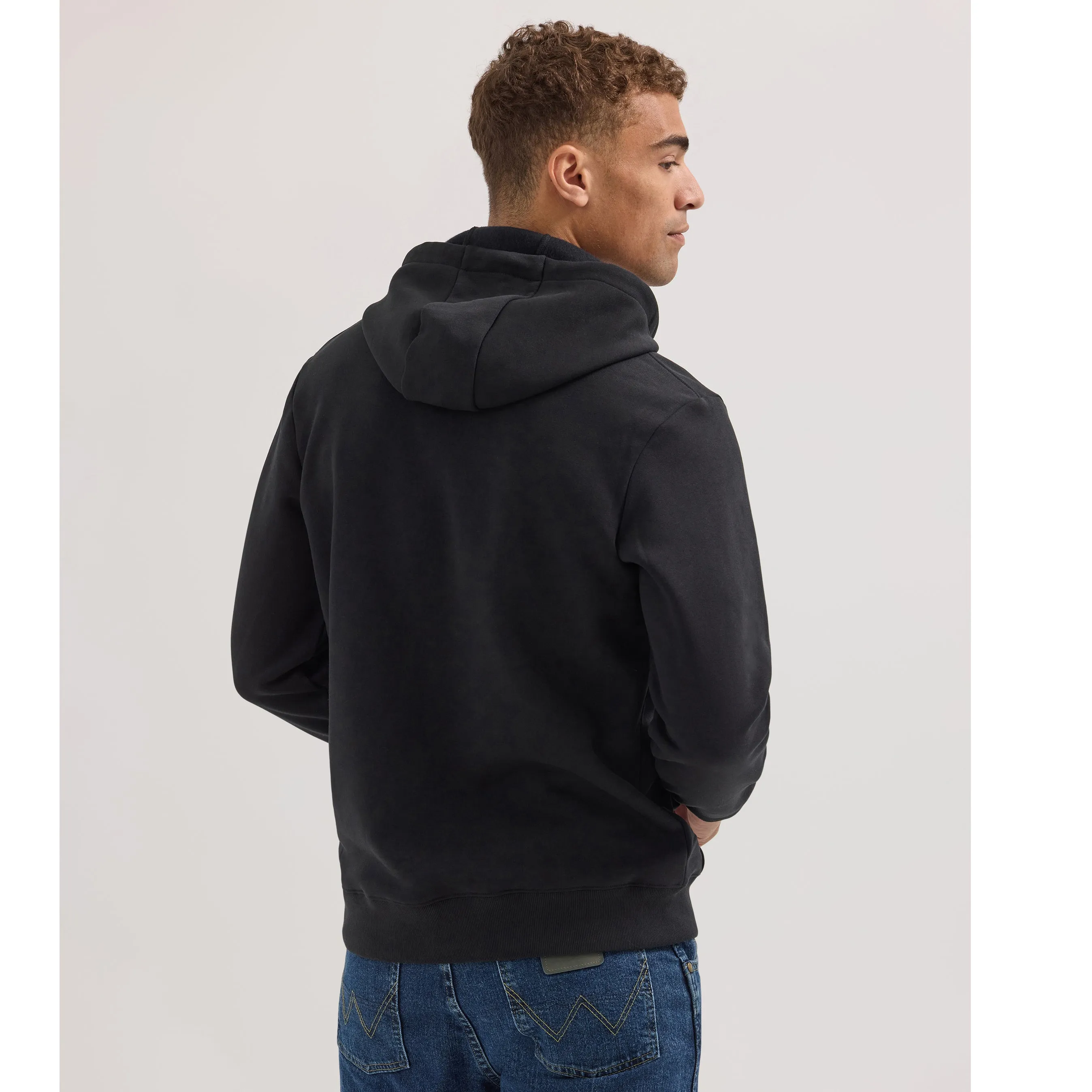 Wrangler Denim Logo Hoodie